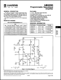 Click here to download LM4250CJ8 Datasheet