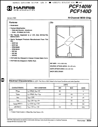 Click here to download PCF140D Datasheet