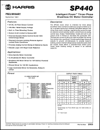 Click here to download SP440 Datasheet