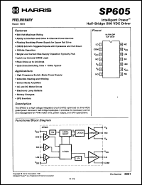Click here to download SP605 Datasheet