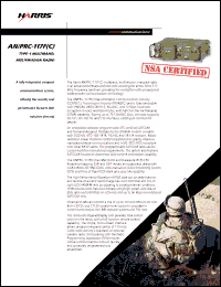 Click here to download ANPRC-117F Datasheet