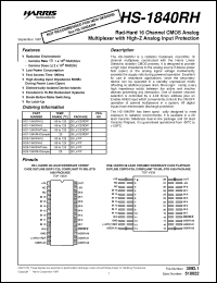 Click here to download HS-1840RH Datasheet