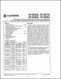 Click here to download HI3-509A Datasheet