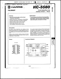 Click here to download HC5580 Datasheet