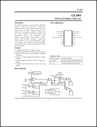 Click here to download GL494 Datasheet