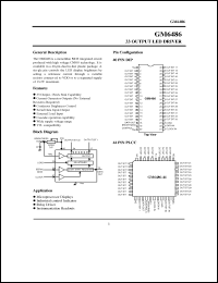 Click here to download GM6486 Datasheet