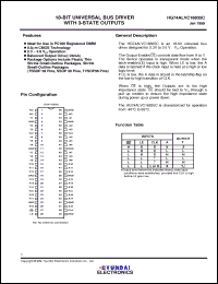 Click here to download HG74ALVC16835 Datasheet