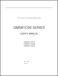 Click here to download GMS81C5032 Datasheet