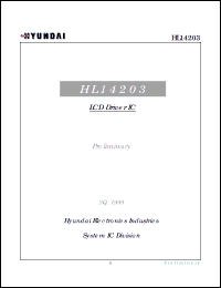Click here to download HL14203 Datasheet