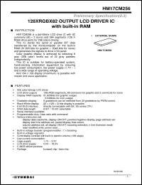 Click here to download HM17CM256 Datasheet