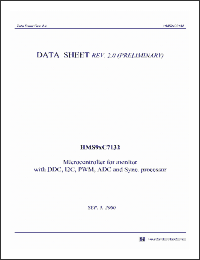 Click here to download HMS91C7132 Datasheet