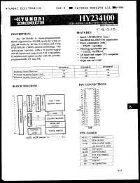 Click here to download HY234100P20 Datasheet