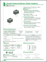 Click here to download MC-602R Datasheet