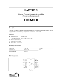 Click here to download HA17741 Datasheet