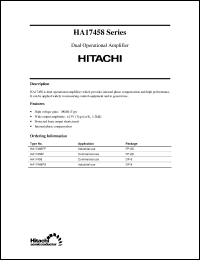 Click here to download HA17458FP Datasheet