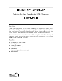 Click here to download HA17451AFP Datasheet