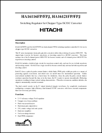 Click here to download HA16121FP Datasheet