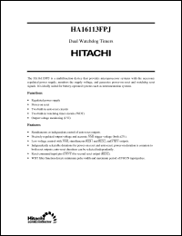 Click here to download HA16113FPJ Datasheet