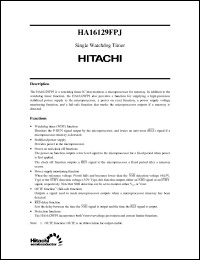 Click here to download HA16129FPJ Datasheet