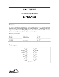 Click here to download HA17723F Datasheet