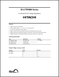Click here to download HA178M20 Datasheet