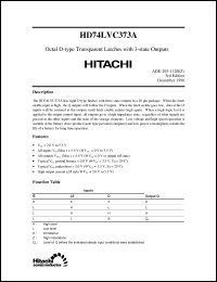 Click here to download HD74LVC373 Datasheet