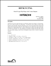 Click here to download HD74LVC374A Datasheet