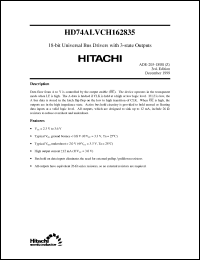 Click here to download HD74ALVCH162835 Datasheet
