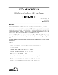 Click here to download HD74ALVC162835A Datasheet