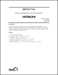 Click here to download HD74LV74 Datasheet