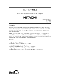 Click here to download HD74LV595A Datasheet