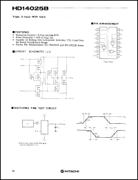 Click here to download HD14025B Datasheet