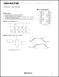 Click here to download HD14071B Datasheet