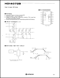 Click here to download HD14072 Datasheet