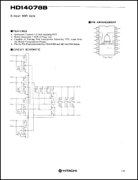 Click here to download HD14078 Datasheet