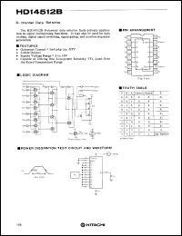 Click here to download HD14512B Datasheet
