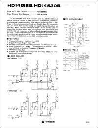 Click here to download HD14520B Datasheet