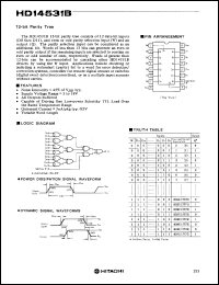 Click here to download HD14531 Datasheet