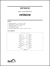 Click here to download HD74HC02 Datasheet