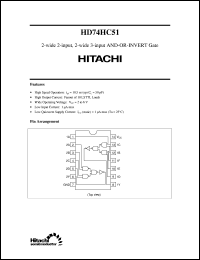 Click here to download HD74HC51 Datasheet