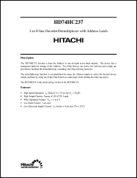 Click here to download HD74HC237 Datasheet