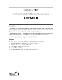 Click here to download HD74HCT237 Datasheet