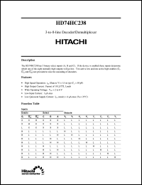 Click here to download HD74HC238 Datasheet