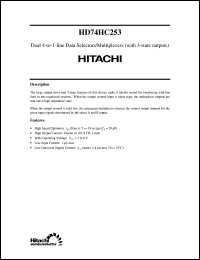 Click here to download HD74HC253 Datasheet