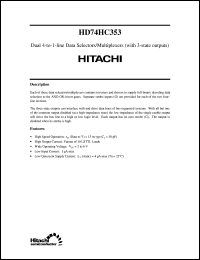 Click here to download HD74HC353 Datasheet