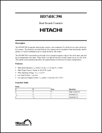 Click here to download HD74HC390 Datasheet