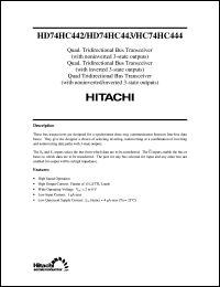 Click here to download HD74HC443 Datasheet