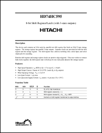 Click here to download HD74HC595 Datasheet