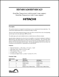 Click here to download HD74HC620 Datasheet