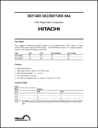 Click here to download HD74HC684 Datasheet